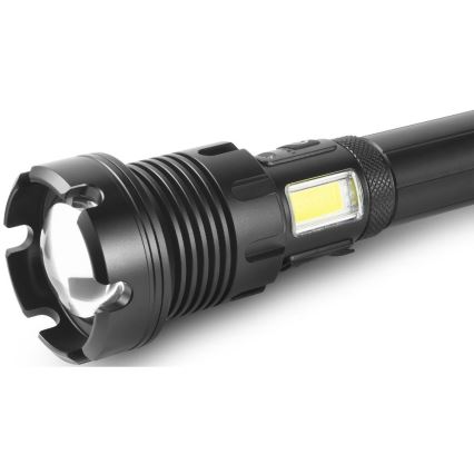 LED Nabíjecí hliníková svítilna s funkcí powerbanky LED/4400 mAh 2200 lm IP44