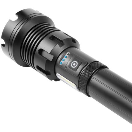 LED Nabíjecí hliníková svítilna s funkcí powerbanky LED/4400 mAh 2200 lm IP44