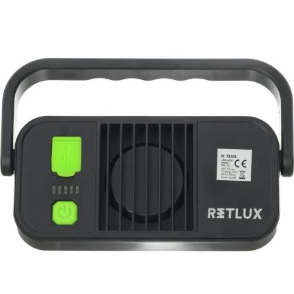 LED Pracovní svítilna s funkcí powerbanky LED/4400 mAh IP44 žlutá/černá