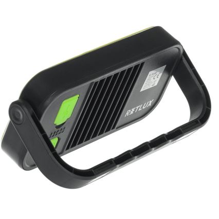 LED Pracovní svítilna s funkcí powerbanky LED/4400 mAh IP44 žlutá/černá