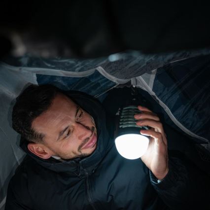 Retlux - LED Přenosná nabíjecí lampa s lapačem hmyzu LED/5W/1800 mAh IP44 černá