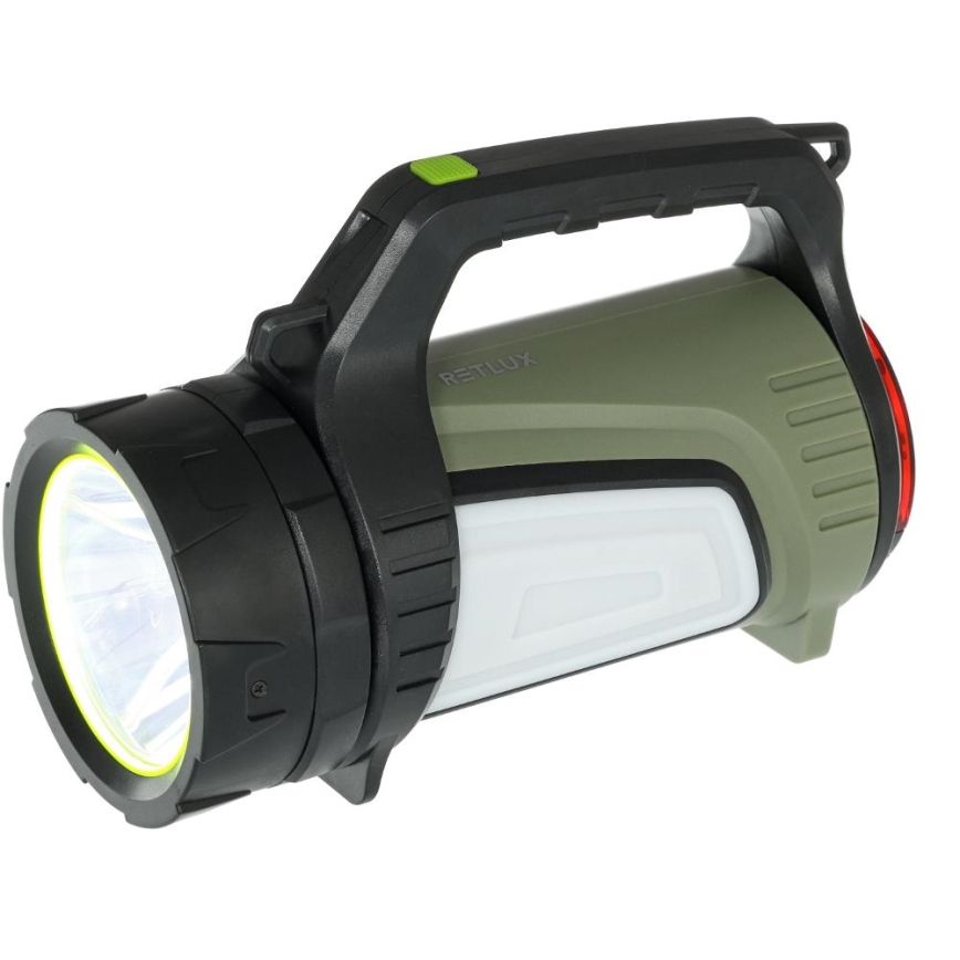 LED Stmívatelná venkovní nabíjecí svítilna s powerbankou LED/21W/4400mAh IP44
