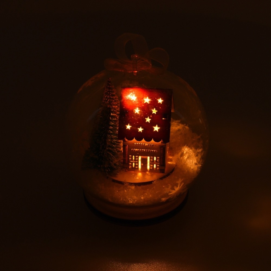 LED Vánoční dekorace 1xLED/3xLR44 teplá bílá