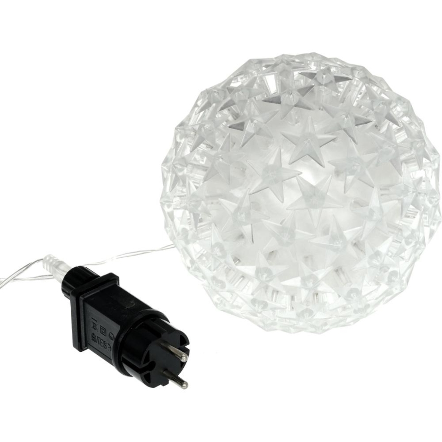 LED Vánoční dekorace LED/230V/teplá bílá koule