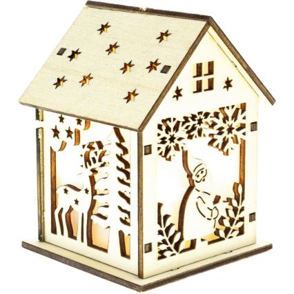 LED Vánoční dekorace LED/2xLR44 teplá bílá