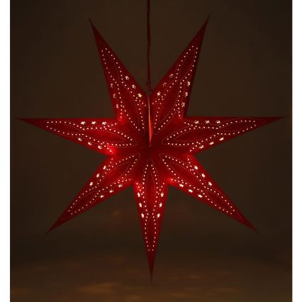 LED Vánoční dekorace LED/3xAA červená