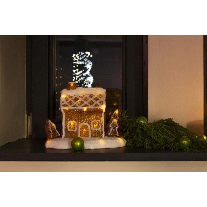 LED Vánoční dekorace LED/3xAA teplá bílá