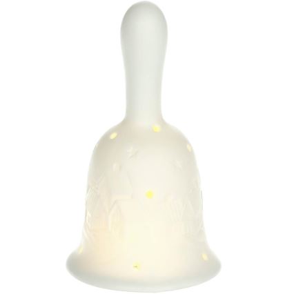 LED Vánoční dekorace LED/3xLR44/teplá bílá zvon