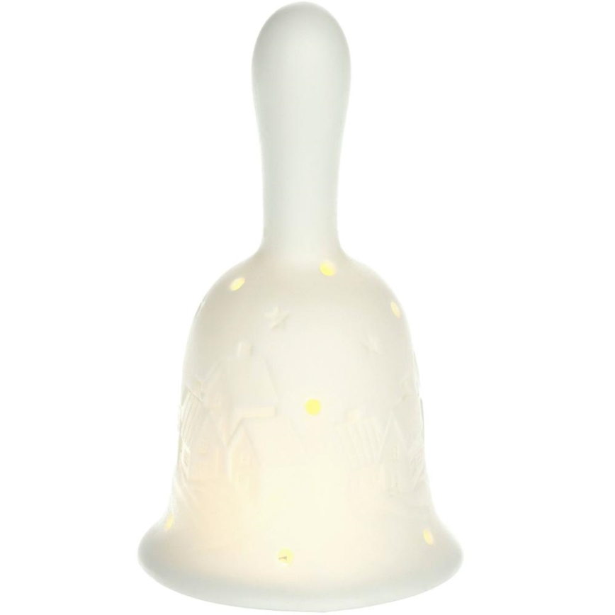 LED Vánoční dekorace LED/3xLR44/teplá bílá zvon