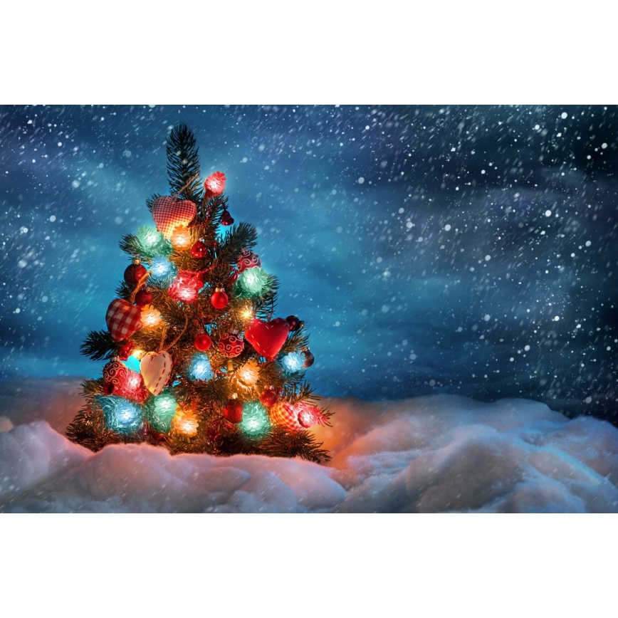 LED Vánoční venkovní řetěz 80xLED/25m IP44 multicolor