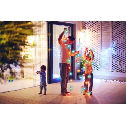 LED Vánoční venkovní řetěz 80xLED/25m IP44 multicolor
