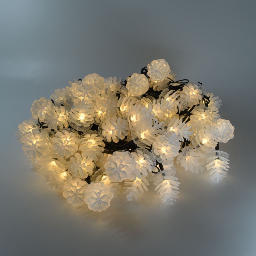 LED Vánoční venkovní řetěz 80xLED/25m IP44 teplá bílá