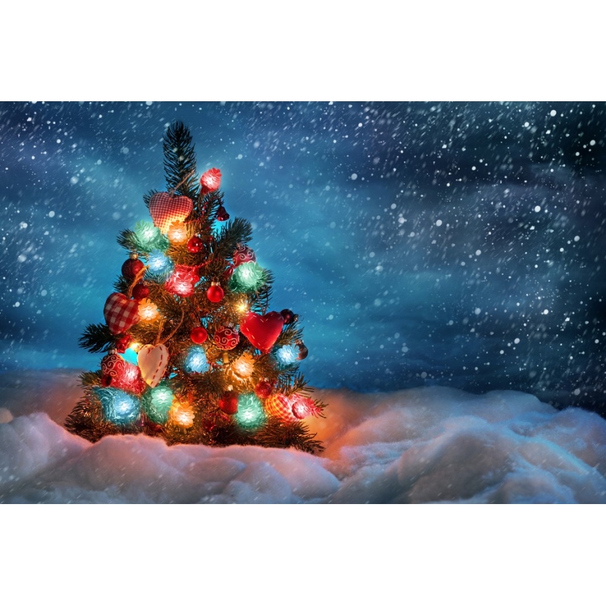 LED  venkovní řetěz 40xLED/15m IP44 multicolor