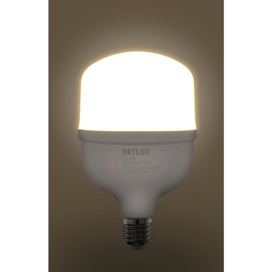 LED Žárovka T100 E27/30W/230V 3000K