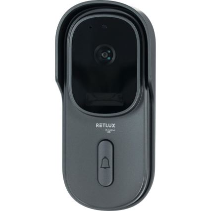 Videozvonek se senzorem pohybu 5MPx 1440p 5200 mAh Wi-Fi IP65 antracit