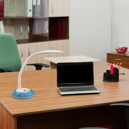 LED Stolní lampa COSMOS LED-RGB/6,5W/230V bílá