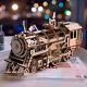 RoboTime - 3D dřevěné mechanické puzzle Parní lokomotiva