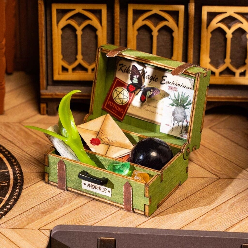 RoboTime - Miniatura domečku Čarodějova pracovna 2xAAA