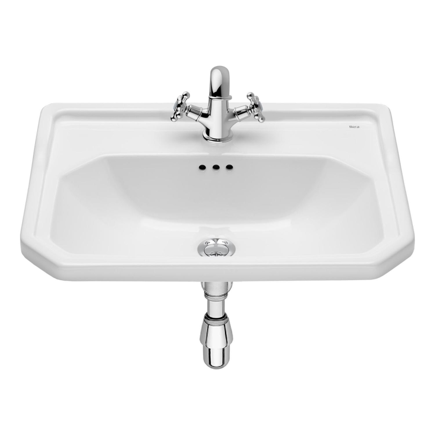 Roca A3270A5000 - Zápustné umyvadlo CARMEN 60x45 cm keramika/bílá