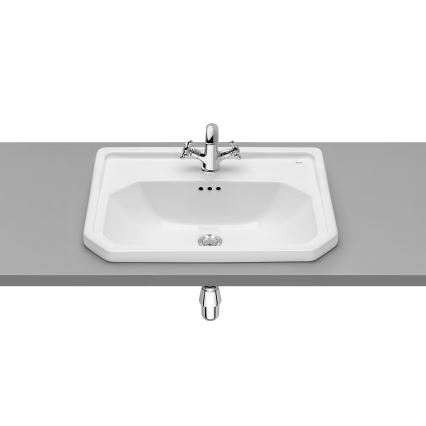 Roca A3270A5000 - Zápustné umyvadlo CARMEN 60x45 cm keramika/bílá