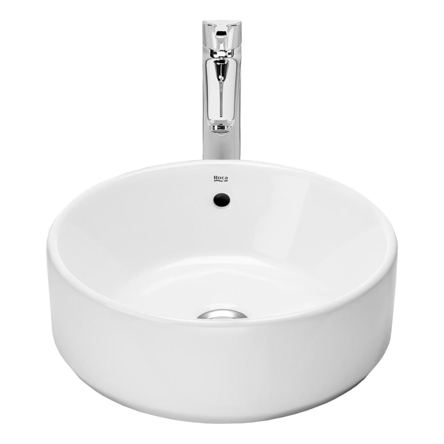 Roca A3270MJ000 - Umyvadlo na desku GAP pr. 39 cm keramika/bílá