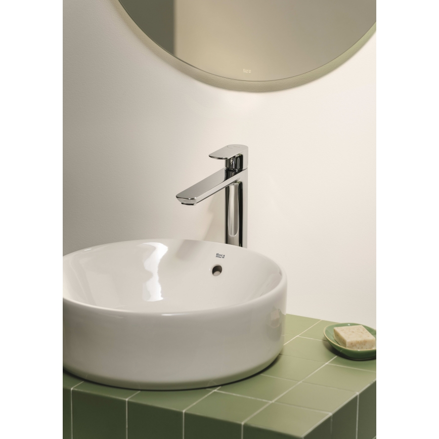 Roca A3270MJ000 - Umyvadlo na desku GAP pr. 39 cm keramika/bílá