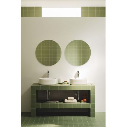 Roca A3270MJ000 - Umyvadlo na desku GAP pr. 39 cm keramika/bílá