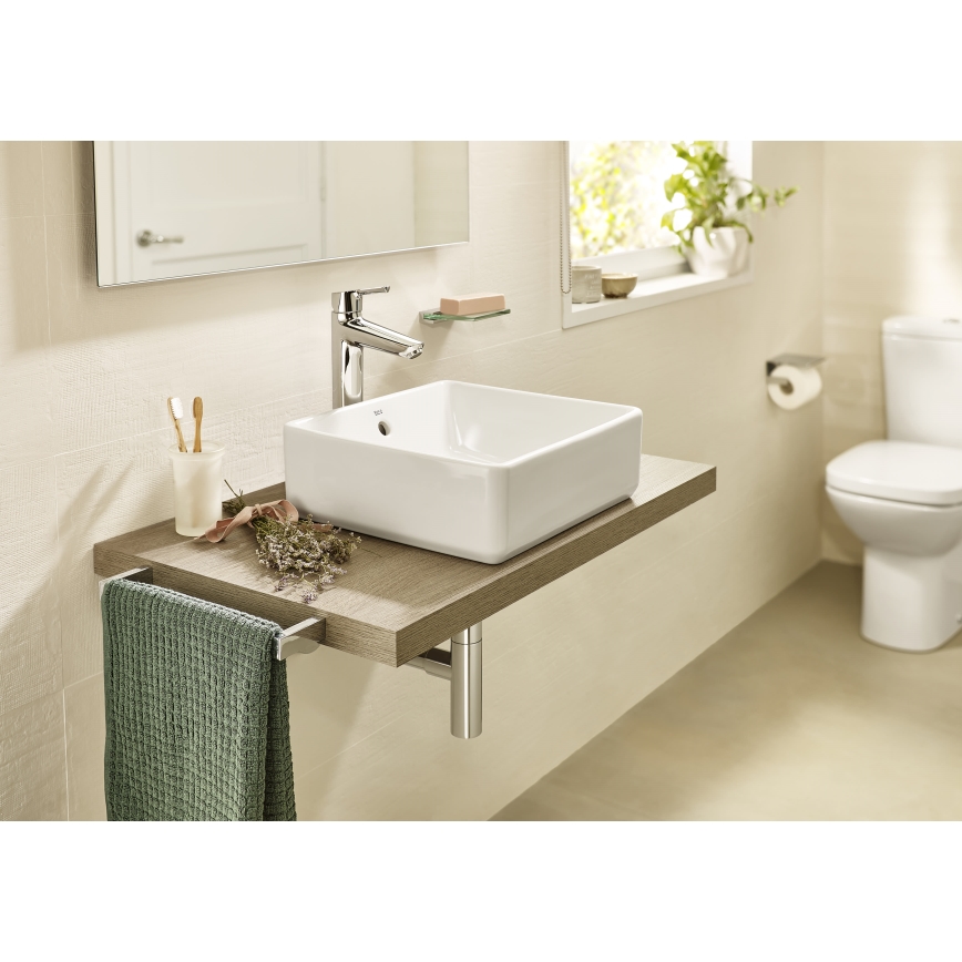 Roca A3270ML000 - Umyvadlo na desku GAP 39x37 cm keramika/bílá