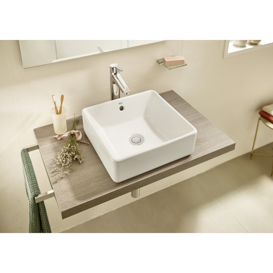 Roca A3270ML000 - Umyvadlo na desku GAP 39x37 cm keramika/bílá