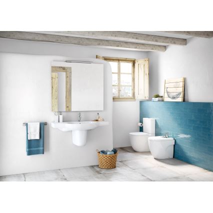 Roca A357247000 - Stojící bidet MERIDIAN keramika/bílá