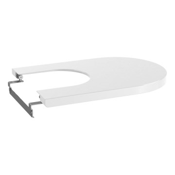 Roca A80652200B - Bidetové prkénko SoftClose INSPIRA supralit/bílá