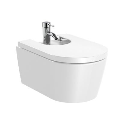 Roca A80652200B - Bidetové prkénko SoftClose INSPIRA supralit/bílá