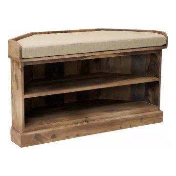Rohový botník RAMI 60x105 cm masiv/palisandr