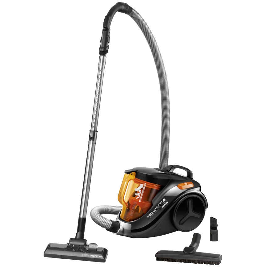 Rowenta - Bezsáčkový vysavač COMPACT POWER 1,5l 750W/230V černá/oranžová