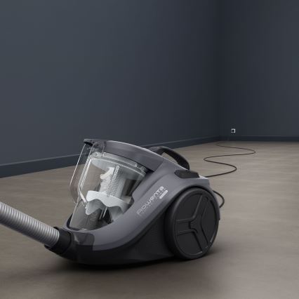 Rowenta - Bezsáčkový vysavač COMPACT POWER 1,5l 750W/230V šedá