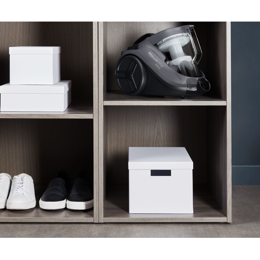Rowenta - Bezsáčkový vysavač COMPACT POWER 1,5l 750W/230V šedá