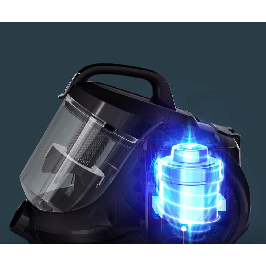Rowenta - Bezsáčkový vysavač COMPACT POWER 1,5l 750W/230V šedá