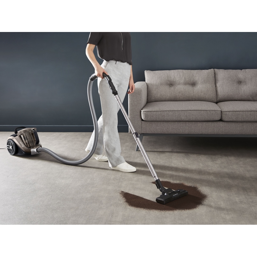 Rowenta - Bezsáčkový vysavač COMPACT POWER XXL 2,5l 900W/230V hnědá