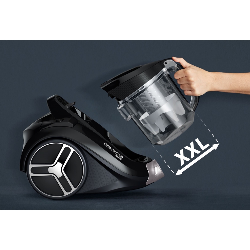 Rowenta - Bezsáčkový vysavač COMPACT POWER XXL 2,5l 900W/230V hnědá