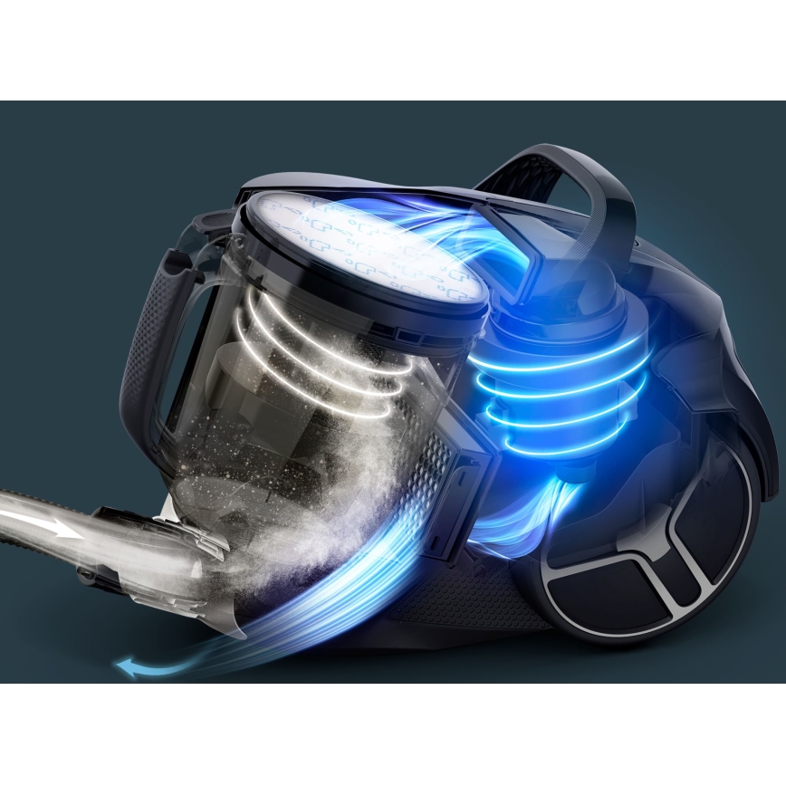 Rowenta - Bezsáčkový vysavač COMPACT POWER XXL 2,5l 900W/230V hnědá