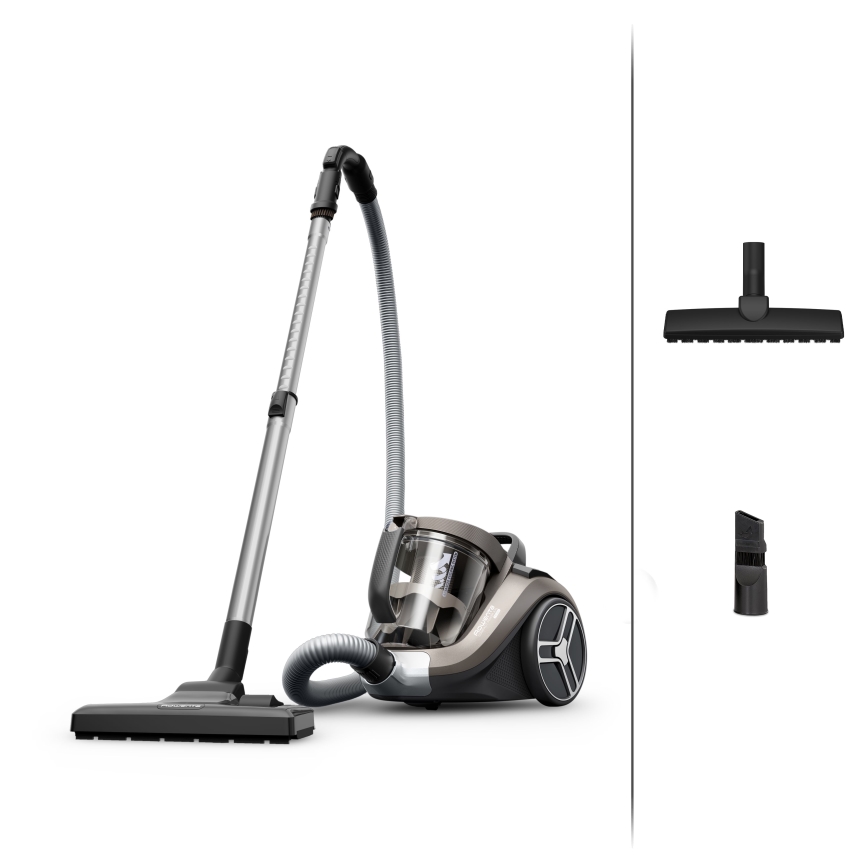 Rowenta - Bezsáčkový vysavač COMPACT POWER XXL 2,5l 900W/230V hnědá