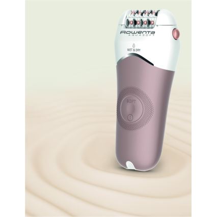 Rowenta - Epilátor WET&DRY 4,5W/5V 600 mAh béžová/zlatá