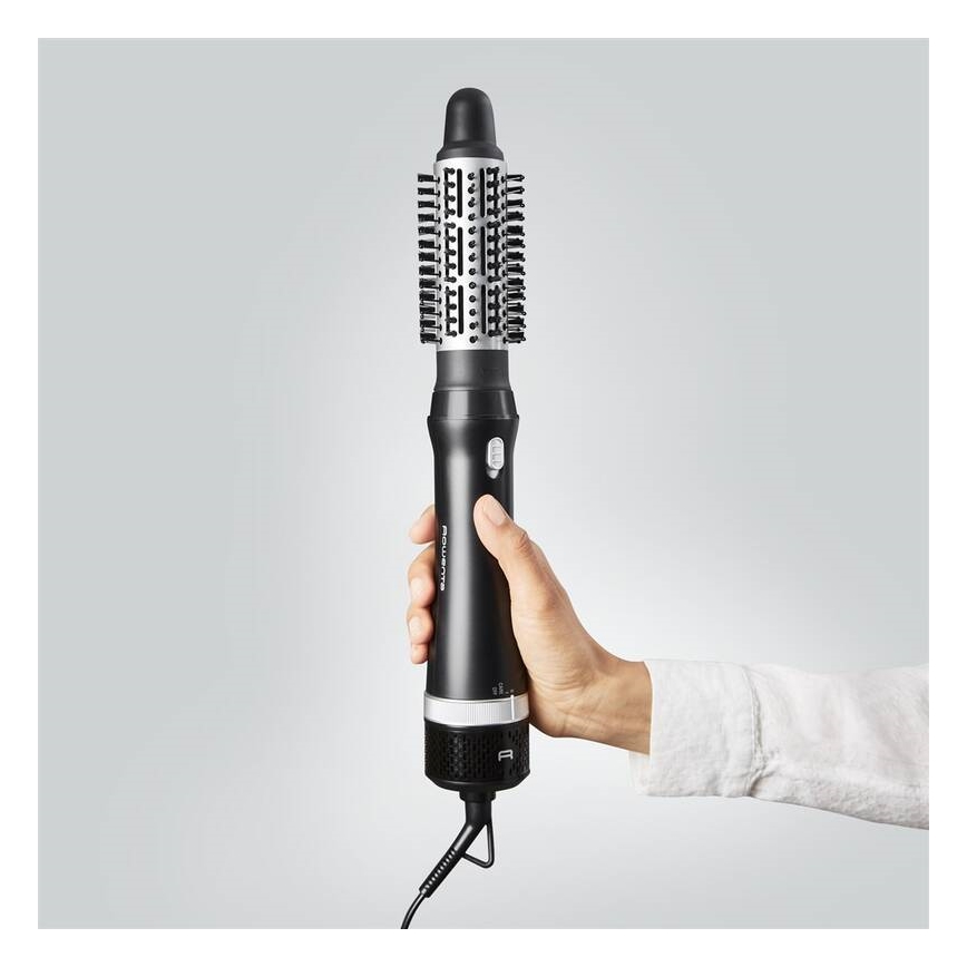 Rowenta - Horkovzdušný kartáč EXPRESS STYLE 900W/230V černá/stříbrná