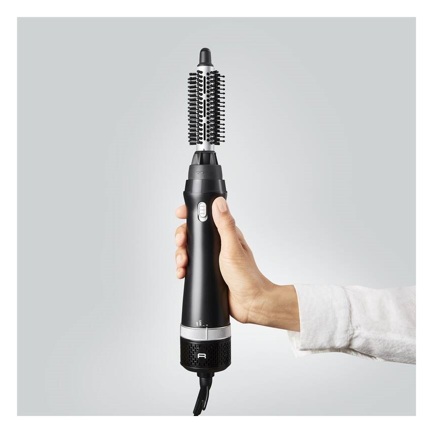 Rowenta - Horkovzdušný kartáč EXPRESS STYLE 900W/230V černá/stříbrná