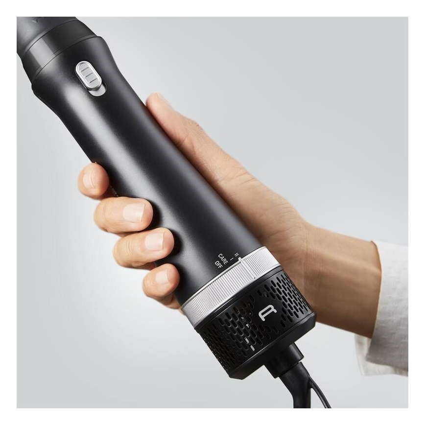 Rowenta - Horkovzdušný kartáč EXPRESS STYLE 900W/230V černá/stříbrná