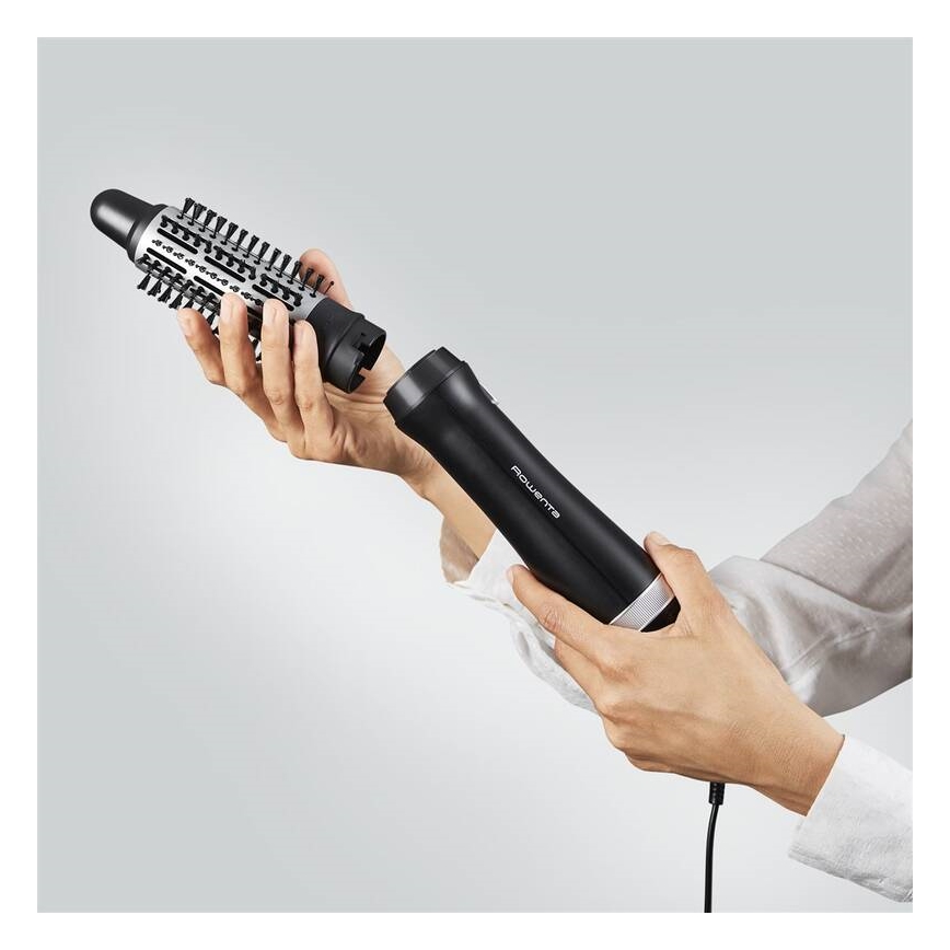 Rowenta - Horkovzdušný kartáč EXPRESS STYLE 900W/230V černá/stříbrná