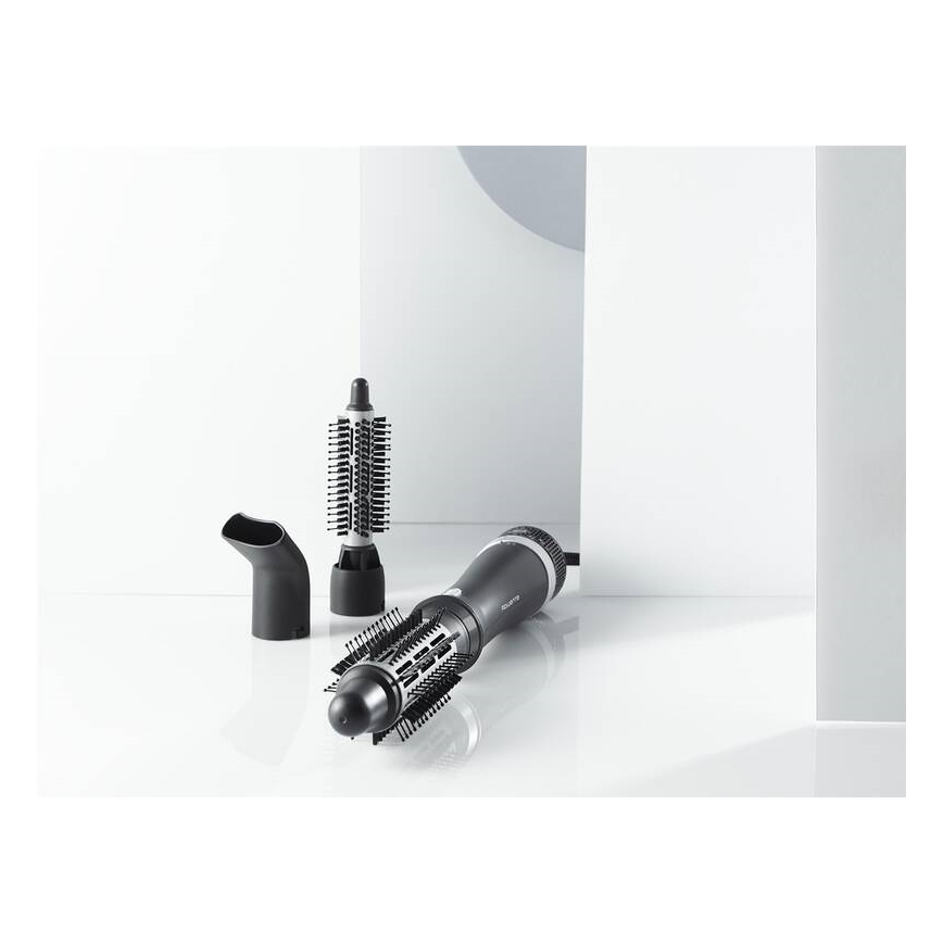 Rowenta - Horkovzdušný kartáč EXPRESS STYLE 900W/230V černá/stříbrná