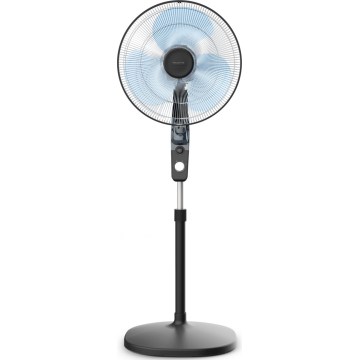 Rowenta - Stojanový ventilátor pr. 40 cm s odpuzovačem ESSENTIAL+ 60W/230V 130 cm černá