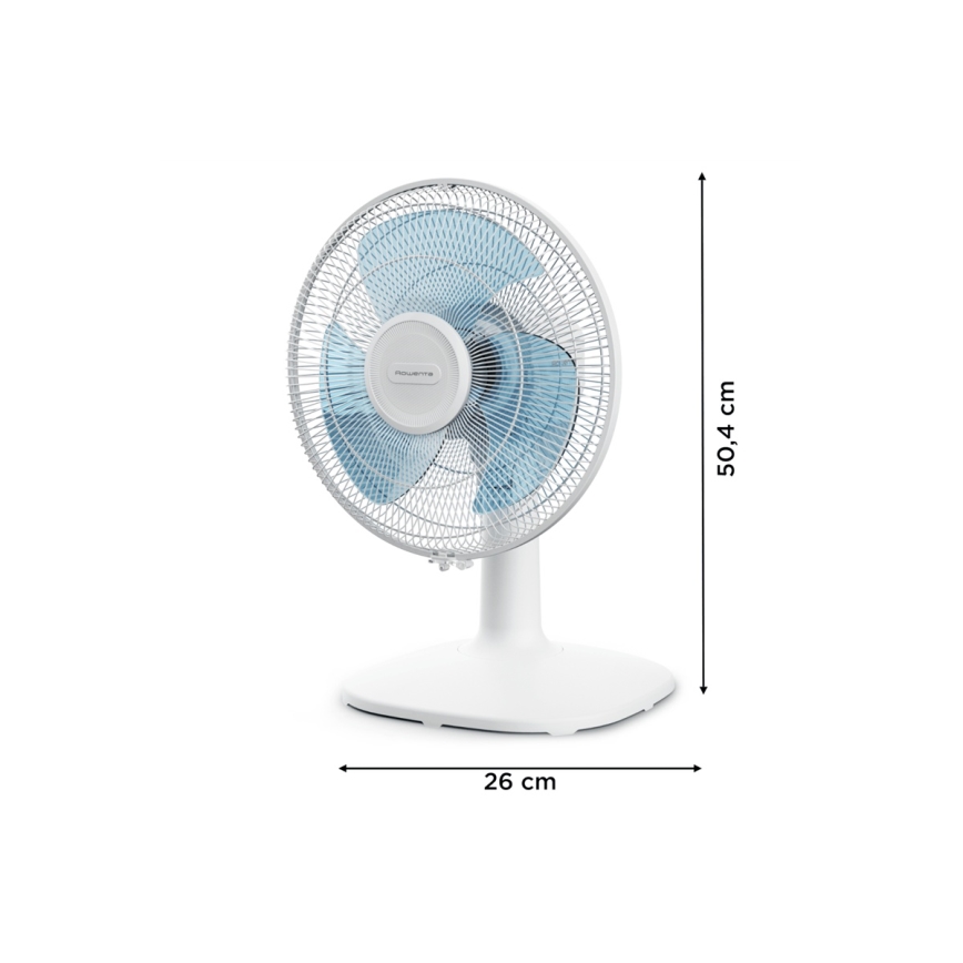 Rowenta - Stolní ventilátor ESSENTIAL 28W/230V pr. 25 cm bílá
