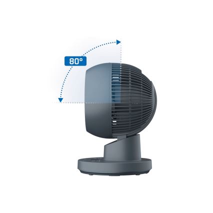 Rowenta - Stolní ventilátor TURBO SWIFT COMPACT 230V modrá+ dálkové ovládání